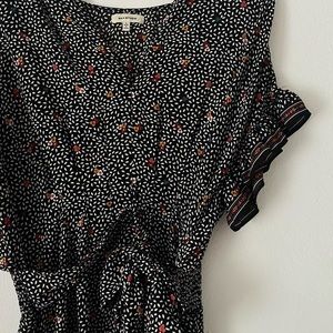 Floral Print Flowy Dress